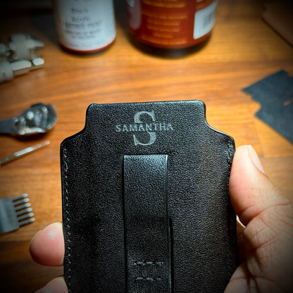 Engraved Wallet | MBWLT-BK,LSR-WLT-BK