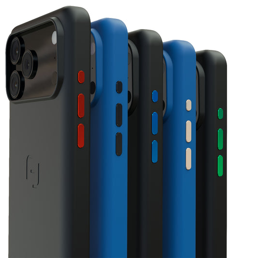 Paquete de botones universales de aluminio