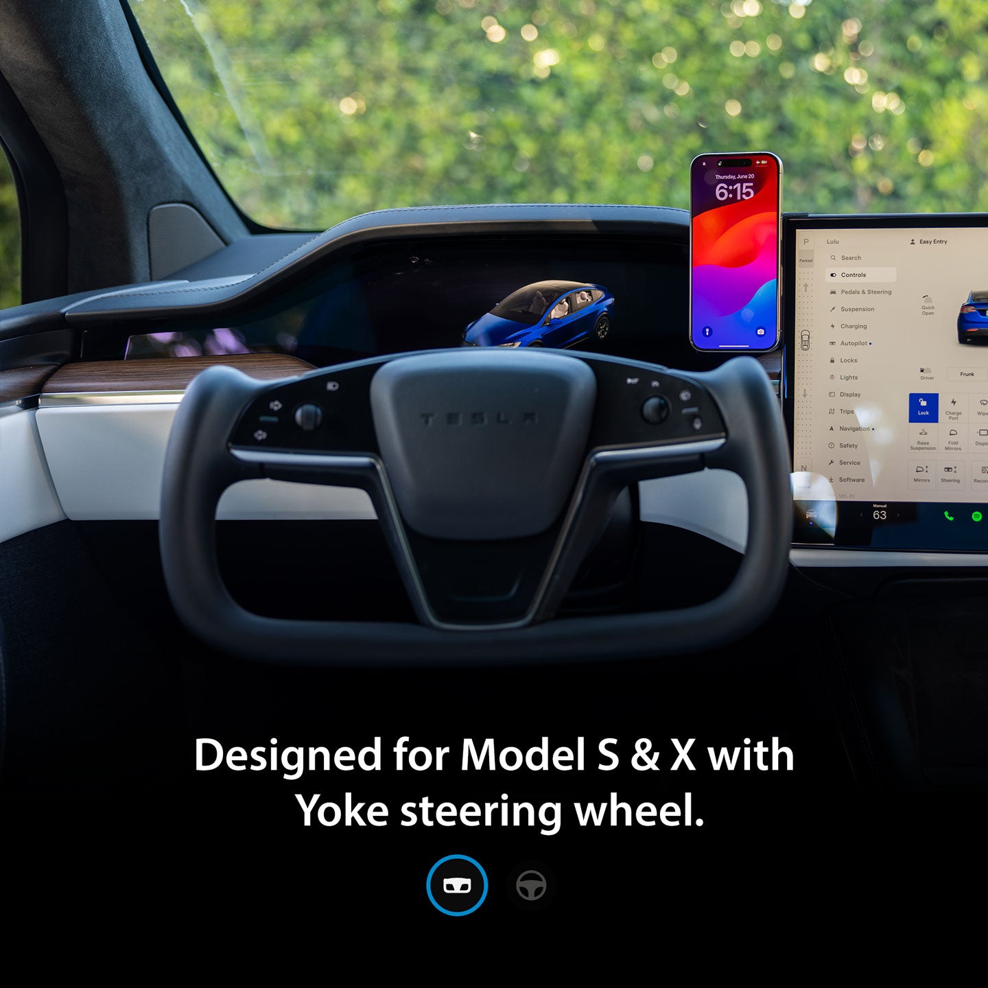 Designed for Yoke steering wheel. | MBTMX-DG