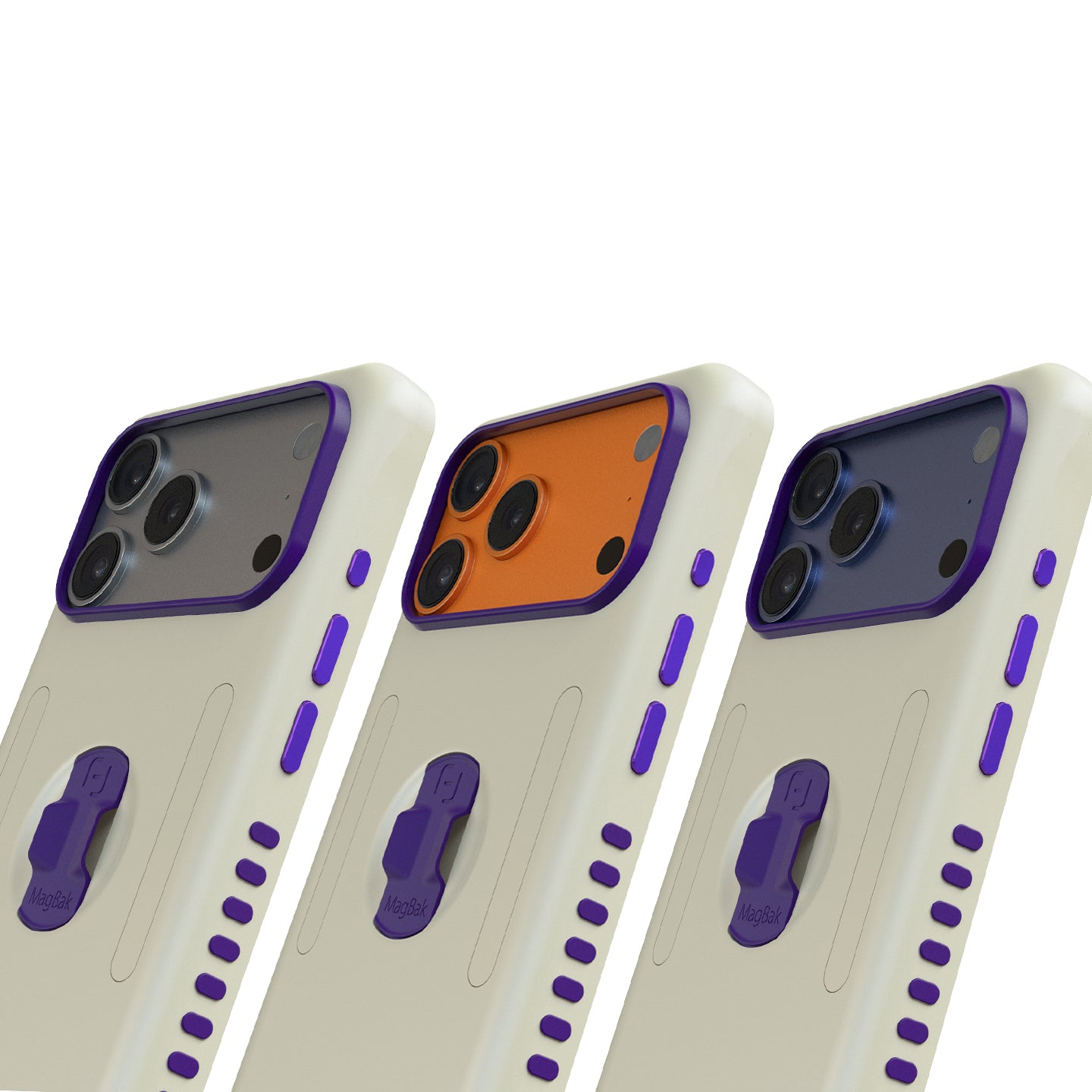 iPhone 17 case side by side | EC17M-BE,EC17P-BE,LF-ACU-17M-PR