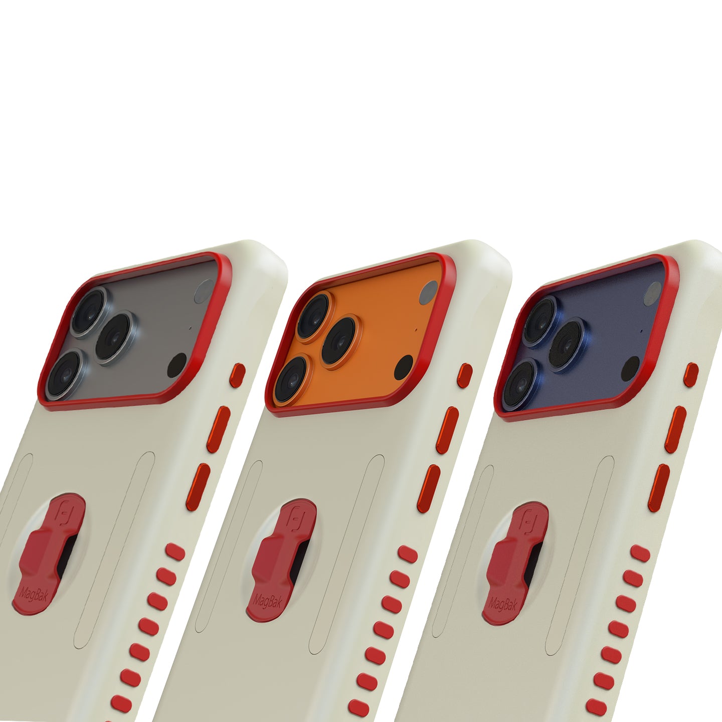 iPhone 17 case side by side | EC17M-BE,EC17P-BE,LF-ACU-17M-RD