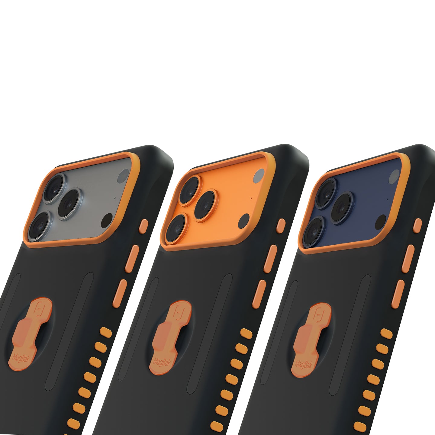 iPhone 17 case side by side | EC17M-BK,EC17P-BK,LF-ACU-17M-OR