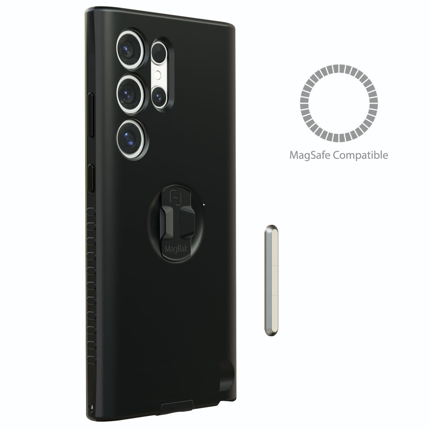 MagBak Elite for Galaxy S24 Ultra with MagStick | ES24U-BK