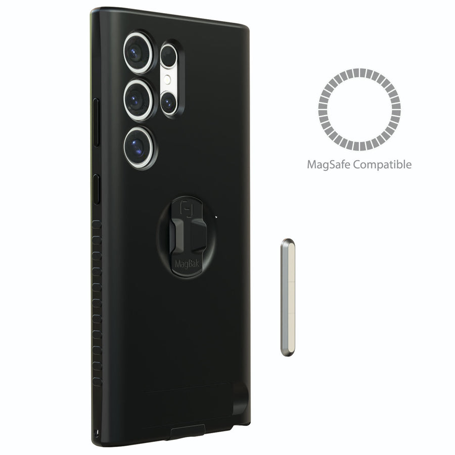 MagBak Elite for Galaxy S24 Ultra with MagStick | ES24U-BK