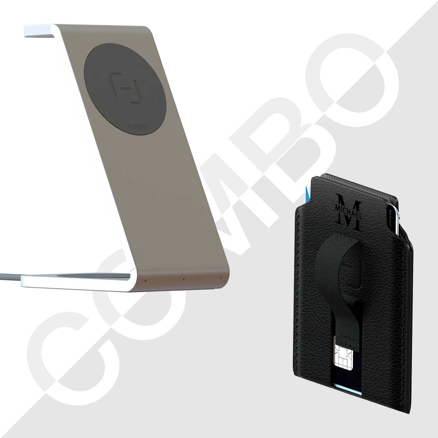 MultiCharger and Wallet Combo