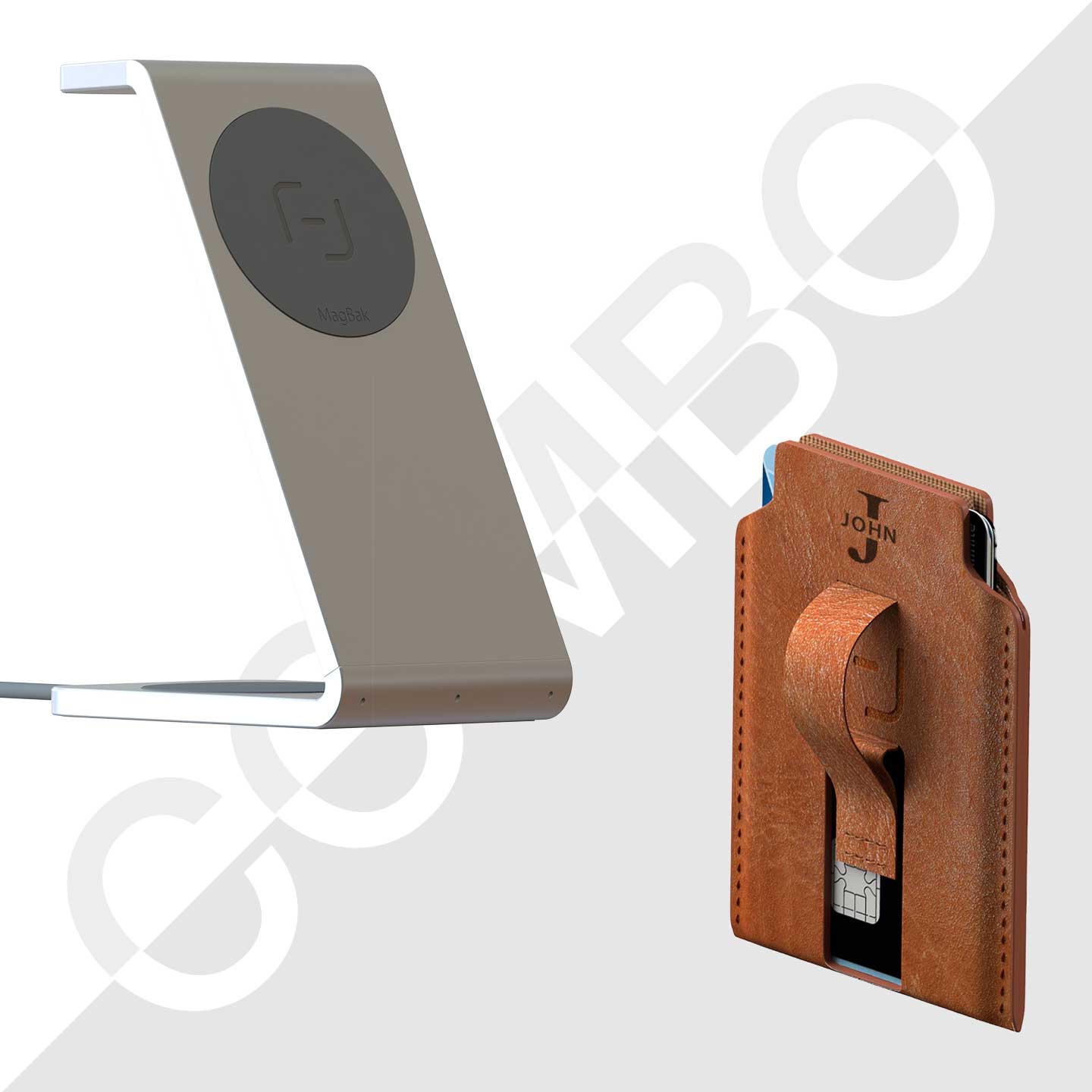 MultiCharger and Wallet Combo