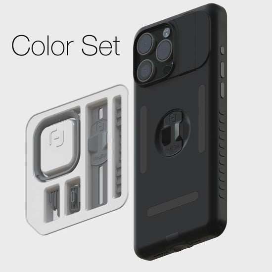 Accent color pack light gray on black case | ACC16E-LG,EC16M-BK,EC16P-BK