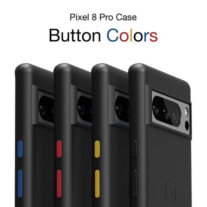 Pixel 8 Pro color case buttons | BTN-15BK-X4