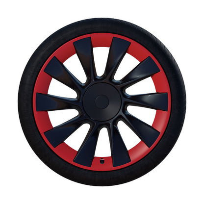 Induction wheel with Red RimCase front view | RPTMY20I-RD