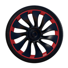 Red RimCase Model Y Uberturbine front view | RPTMY21U-RDX4