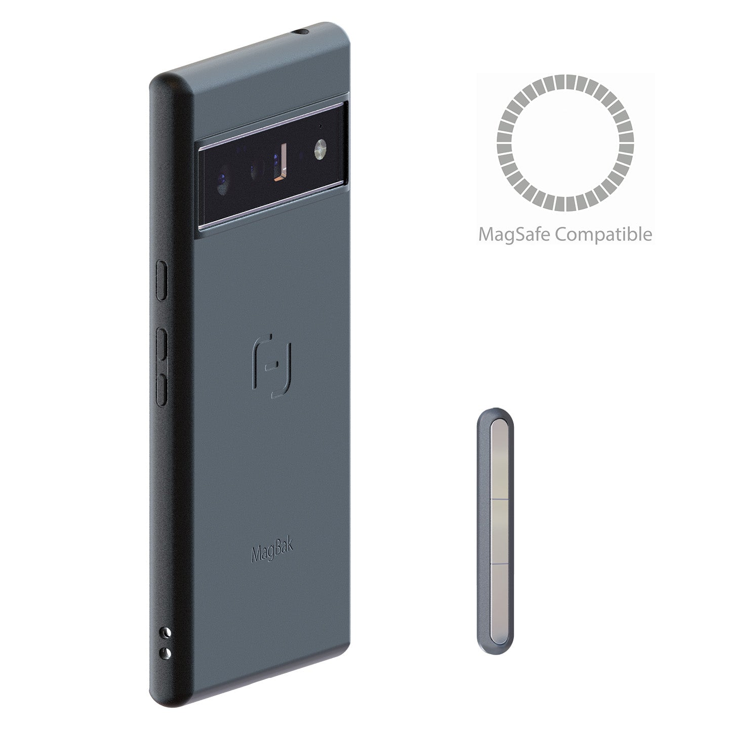 MagBak para Google Pixel 6 Series + MagSticks para montaje en cualquier lugar [Liquidación]